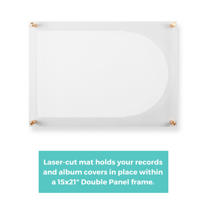RECORD + VINYL REVEAL FRAME