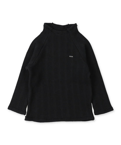 Rib Knit Long Sleeve Tee
