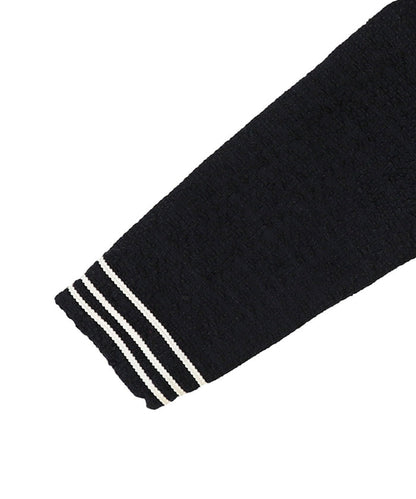 Sailor Collar Tweed Jacket
