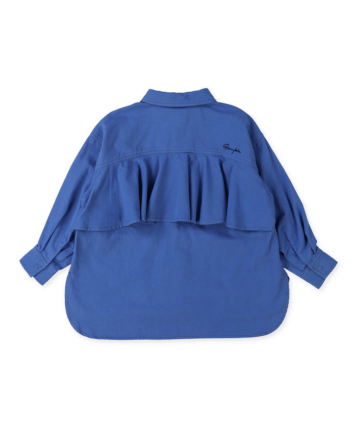 Serge Flare Yoak Shirt