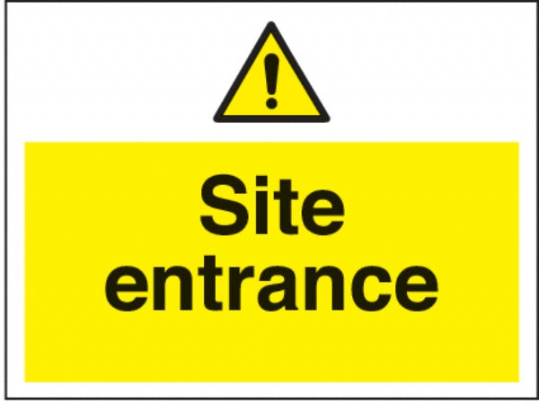 site entrance