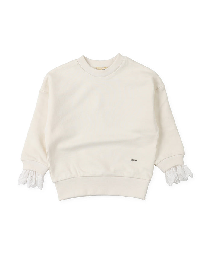 Smooth Fleece Collar Sweat Pullover