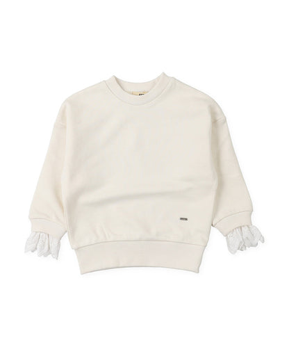 Smooth Fleece Collar Sweat Pullover