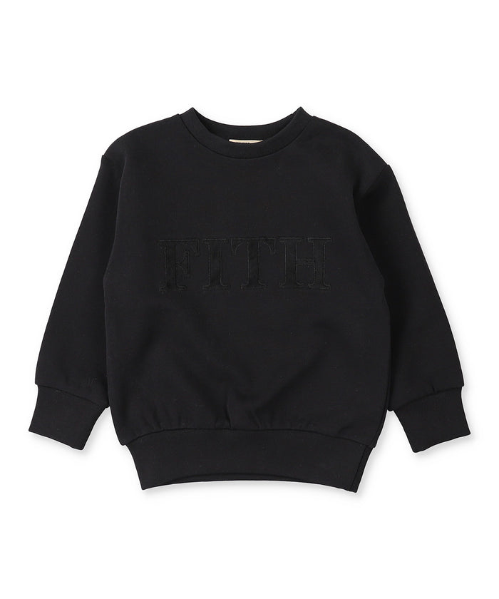 Smooth Fleece Logo Applique Sweat Pullover