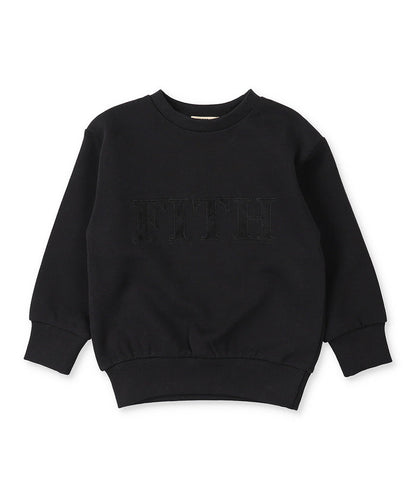 Smooth Fleece Logo Applique Sweat Pullover