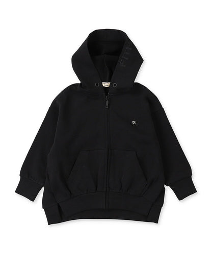 Smooth Fleece Zip Up Sweat Hoodie
