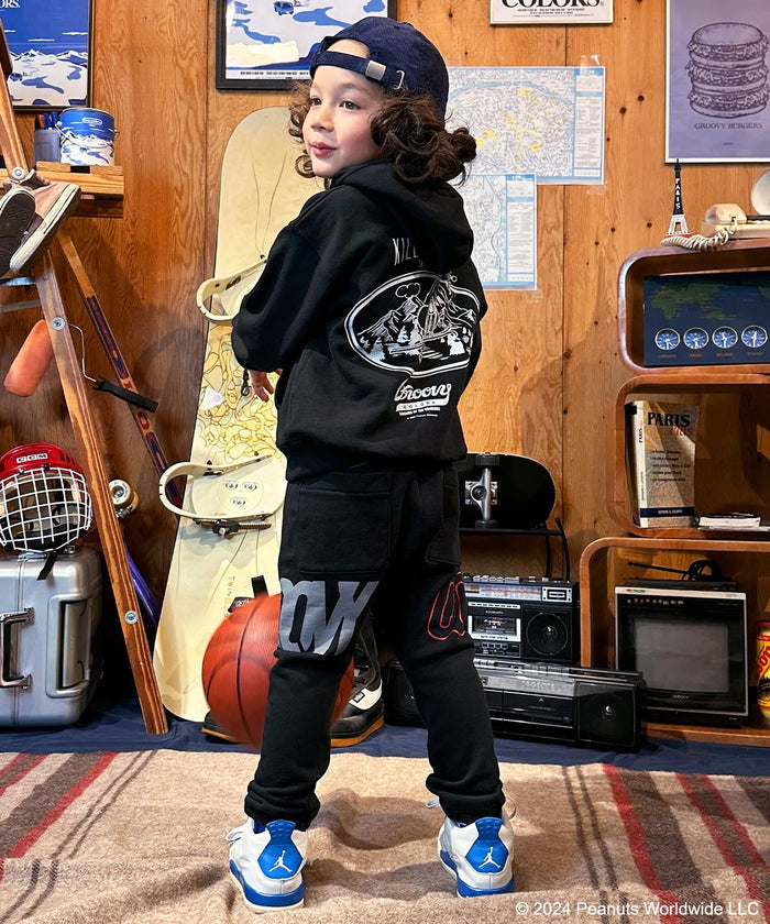 SNOOPY and GROOVY Sweat Hoodie