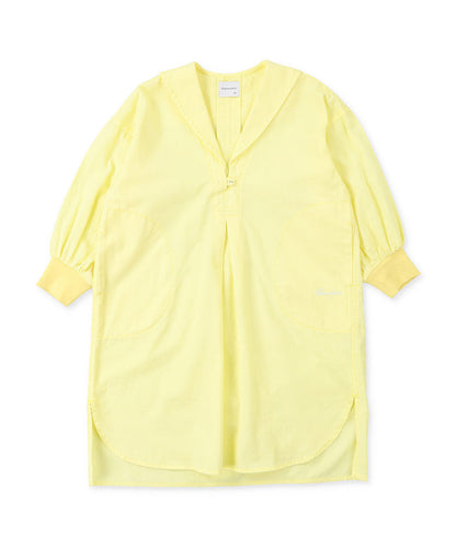 Soft Twill Sailor Shirt Dress