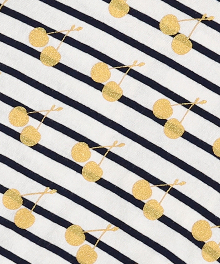 Striped CHERRY Tee