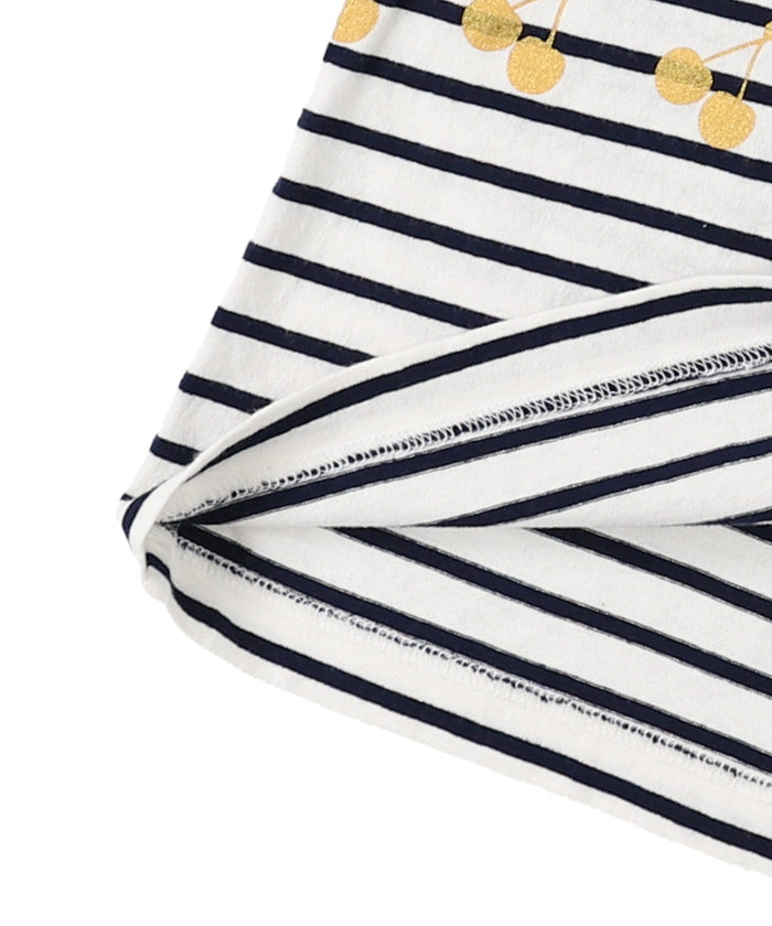 Striped CHERRY Tee