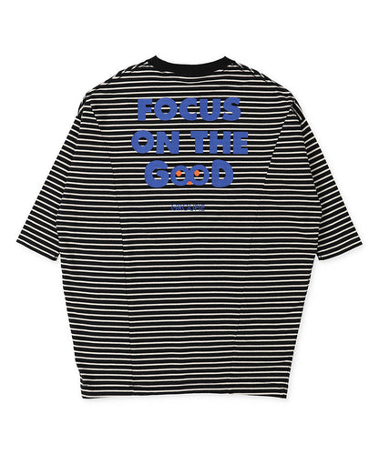Striped FOCUS Tent-silhouette Dress