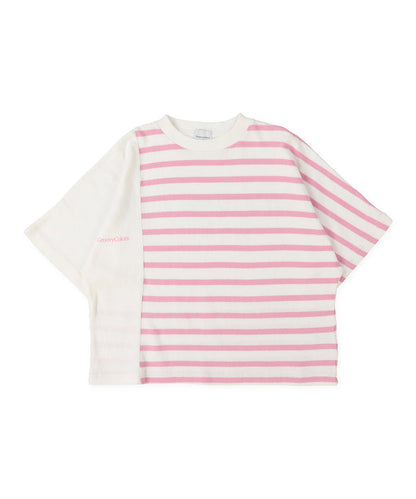 Striped Switched Wide Tee