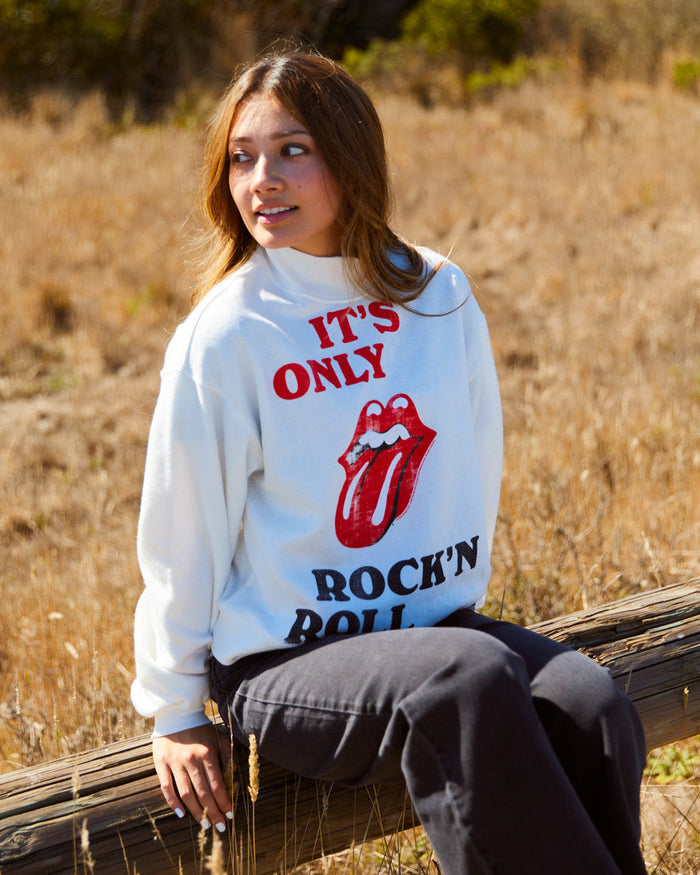 THE ROLLING STONES - ONLY ROCK N ROLL HIGH NECK SWEATER 3