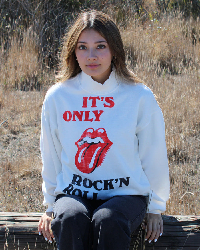 THE ROLLING STONES - ONLY ROCK N ROLL HIGH NECK SWEATER 5