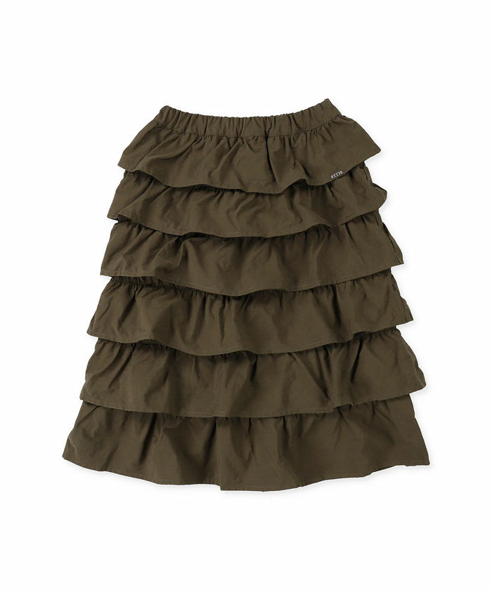 Tiered Long Skirt