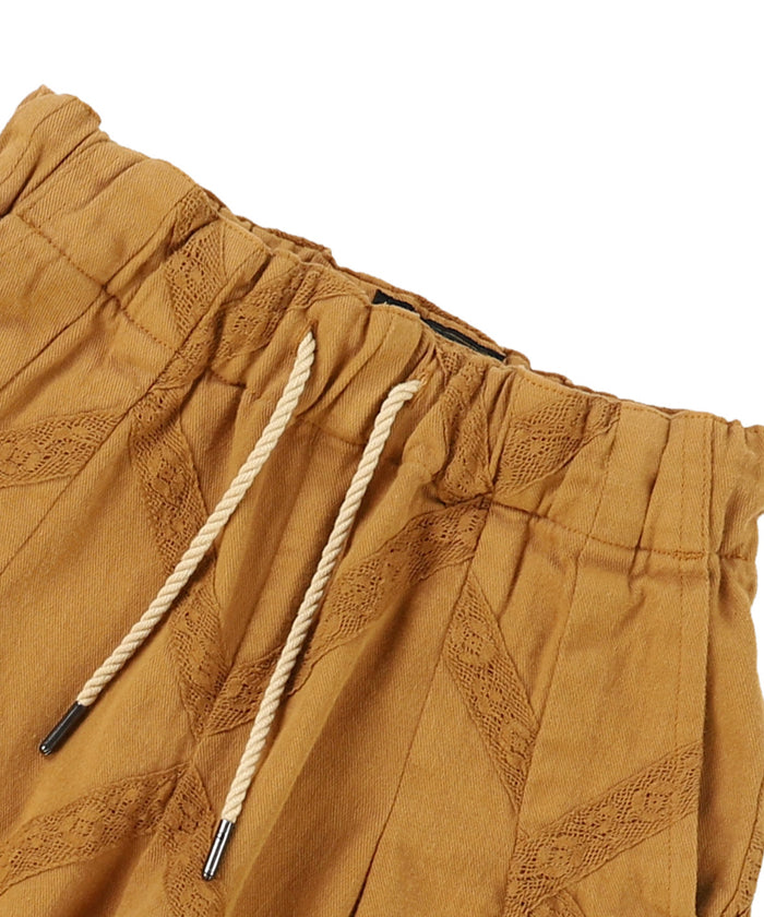 Twill Lace Pants