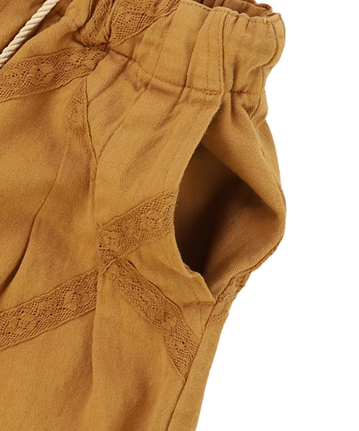 Twill Lace Pants