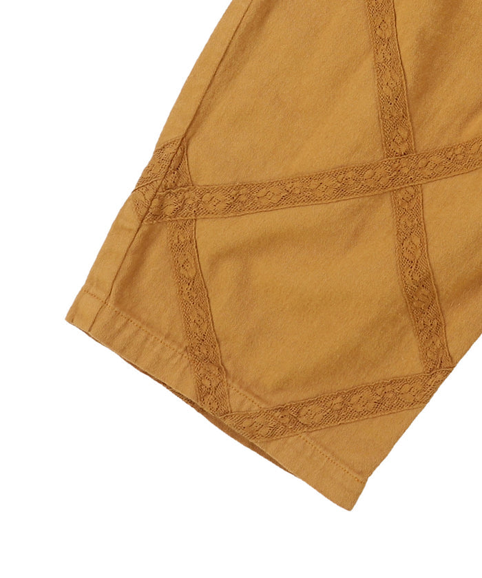 Twill Lace Pants