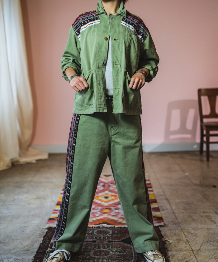 Tyrol Sideline Herringbone Pants