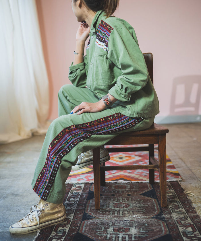 Tyrol Sideline Herringbone Pants