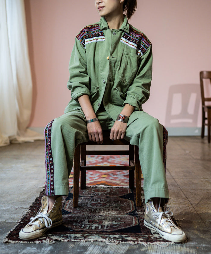 Tyrol Sideline Herringbone Pants