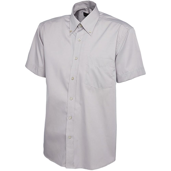 Uneek UC702 Mens Short Sleeve Pinpoint Oxford Shirt