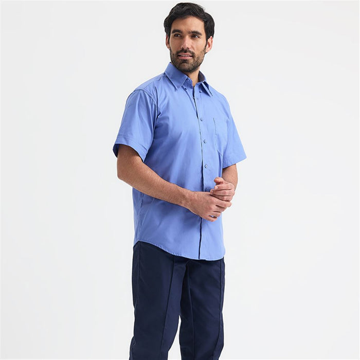 Uneek UC702 Mens Short Sleeve Pinpoint Oxford Shirt