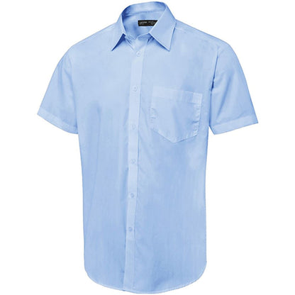 Uneek UC714 Mens Tailored Fit Short Sleeve Poplin Shirt 120g