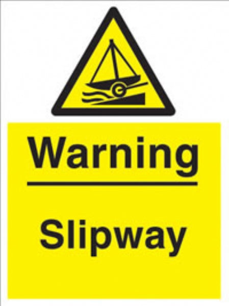 warning - slipway